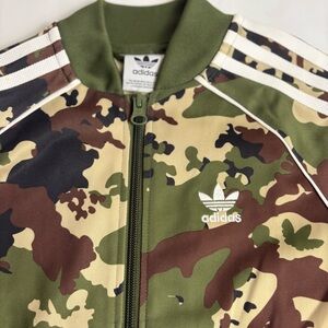Adidas Kids Camouflage SST Track Jacket